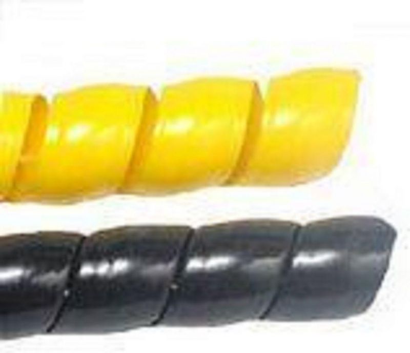 High Quality Colorful PP Spiral Rubber Hose Protector Cover