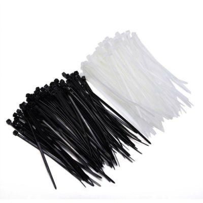 Zip Ties Plastic Black Color High Purity Source Factory Nylon Cable Ties