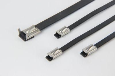 Self Locking PVC Coated Stainless Steel Cable Tie