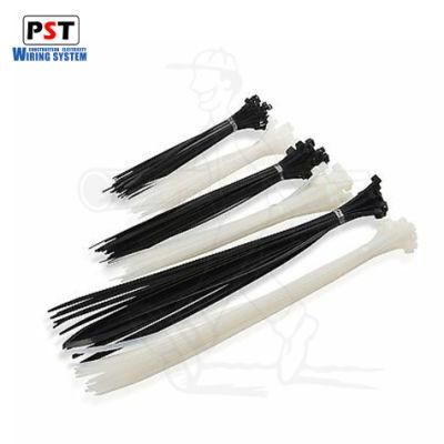 Plastic Cable Tie Nylon Cable Ties Manufacturer China Wholesale White/ Black Color Cable Tie