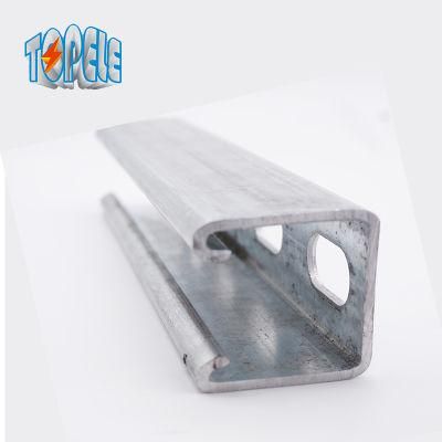 Hot DIP Glavanized Steel Slotted Strut Channel (C Channel, Unistrut, UniStrut Channel)