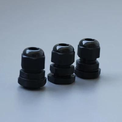 IP68 Waterproof Black Plastic Cable Gland