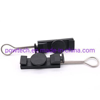 Hardware Fittings Fiber Drop Cable Anchor Clamp S Type Anchor Fiber Clamp