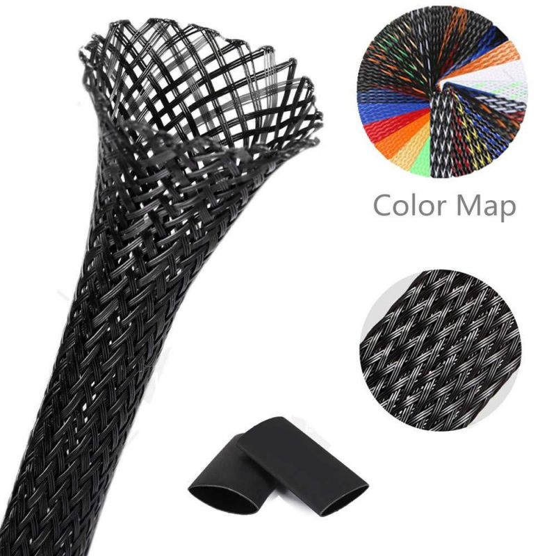 3mm Expandable Flexible Braided Sleeving for Cover Cables Hose Wire