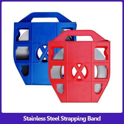 Ss201/SS304/SS316 Stainless Steel Strapping Band Cables Fixed Bundle Adjustable Length Fixing Pipes Banding Strap