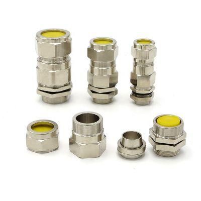 Good Quality Simple Explosion Proof and Waterproof Brass Armoured Cable Glands