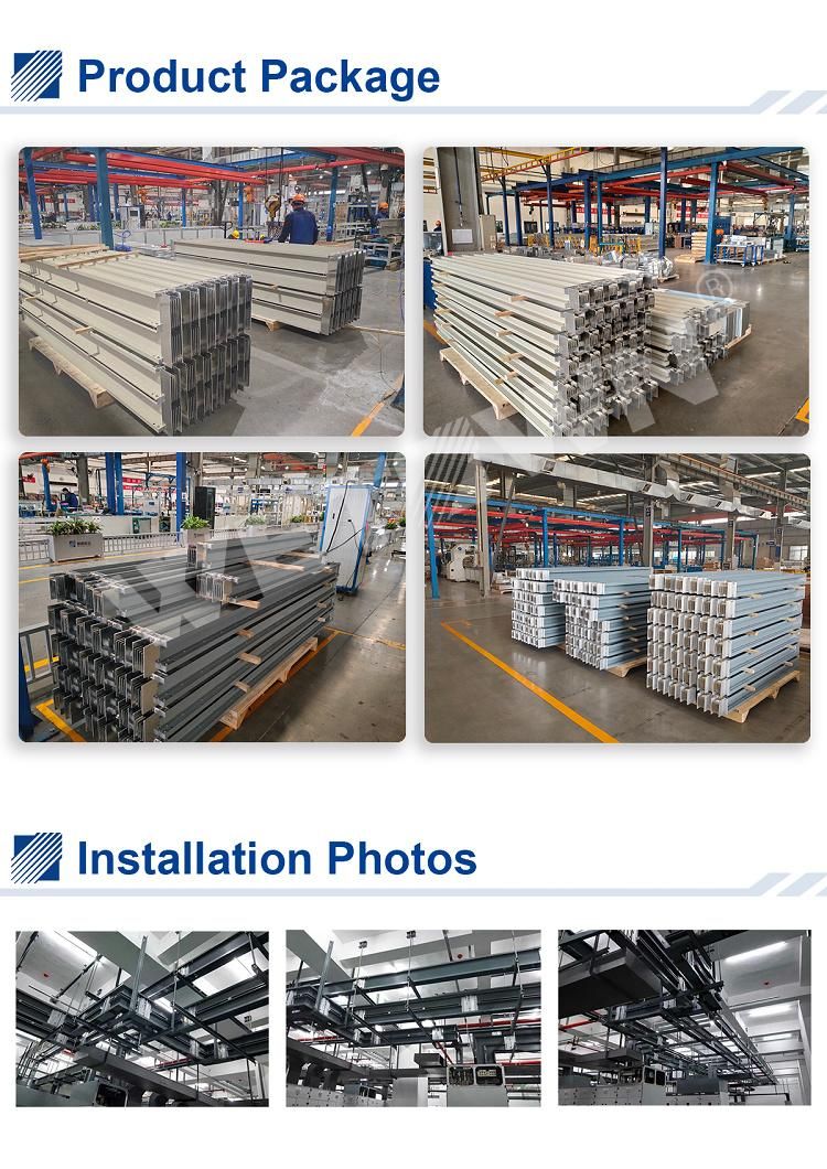 Gfm Non-Segregated Busway Busbar Trunking System/Bus Duct IP54 Al Pipe