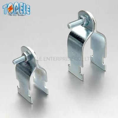 UL Listed Pre-Galvanized / Electro Galvanized Strut Clamps for EMT/Rigid/IMC Conduit