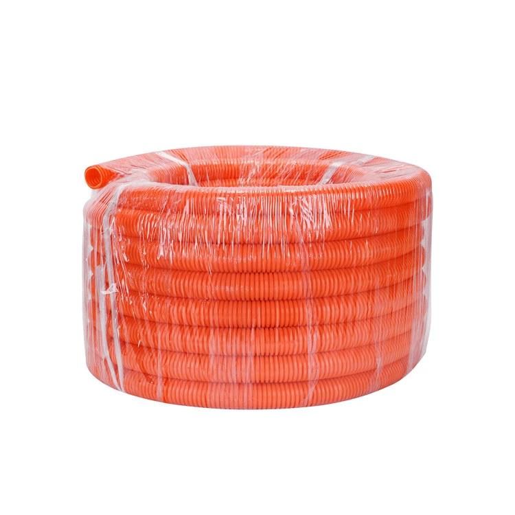 AS/NZS 2053 25mm Heavy Duty Orange PVC Corugated Conduit