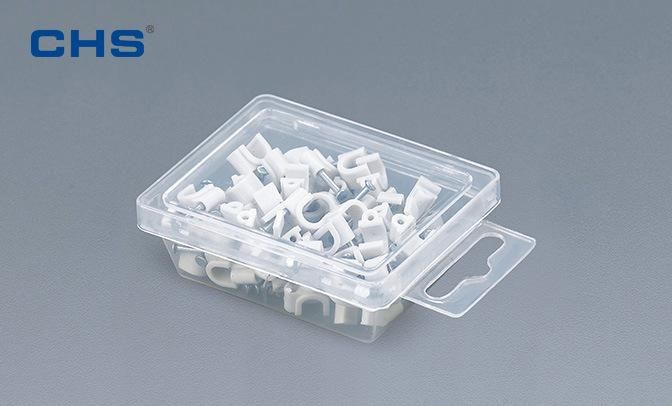 Flat Type PE Cable Clips Wire Clip (CHF-18mm)