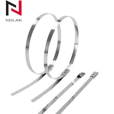Stainless Steel Cable Ties, 200mm X 4.6mm, 316