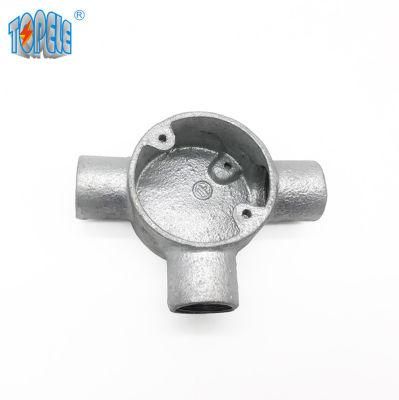 China Factory Price of BS Malleable Tee Way Circular Boxes