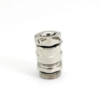 Double Locked Series IP68 Metal Cable Gland Pg7