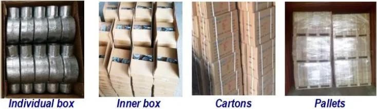 BS 4568 Standard High Quality Cast Iron Electrical Conduit Boxes Branch Three Way Type