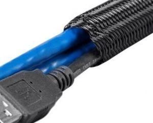 Self-Closing, Open Tubular Shape Pet PA Filament Knitted Hose Mechanical Protection