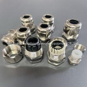 M12 Brass Silicone Rubber Insert Cable Gland