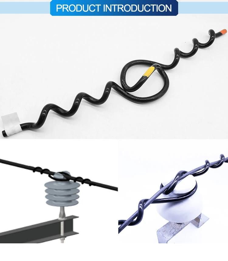 China Supplier Semi-Conductive Plastic Line Tie Top Tie