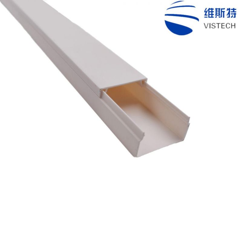 Plastic Electrical Cable Trunking Good Price Various Size PVC Cable Trunking