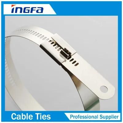 New Design Stainless Steel Cable Tie Ladder Barb Lock Type