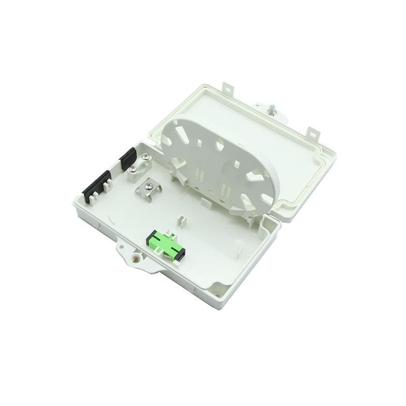 FTTH 2 Fo Fiber Distribution Box 2 Ports Optical Termination Box Otb CTO Splitter Junction Box