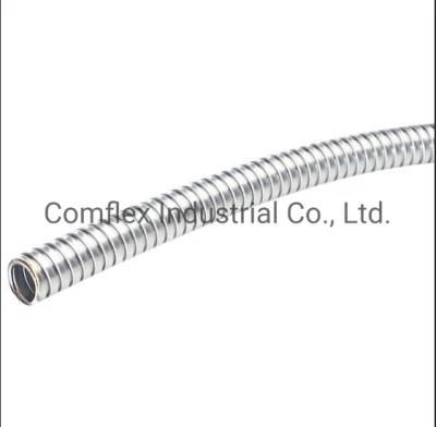 SS304 PVC Coated Stainless Steel Flexible Interlock Conduit, Explosion Proof Flexible Interlock Conduit%