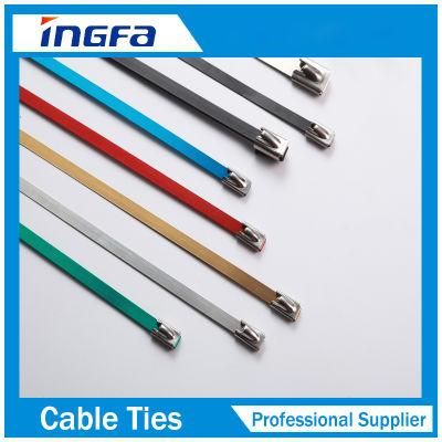 China Manufacture Corrosion Resistance Stainless Steel Cable Ties