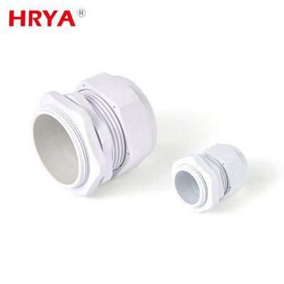 Manufacturer Wholesale Waterproof PVC Gray Nylon6 Plastic Nylon Cable Gland
