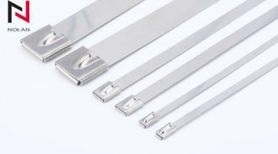 201 High Quality Stainless Steel Self-Locking Cable Zip Tie 100PCS SUS Cable Tie Locking Cable Tie OEM