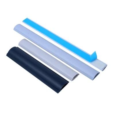 Solid Electrical PVC Duct Fire Retardant PVC Trunking 25X16mm 100X50mm