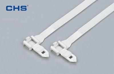 Buckle Cable Ties White 158bct