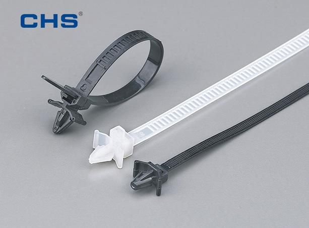 Chs Top Brand 7.5*450mm Nylon PA66 Self-Locking Plastic Cable Ties