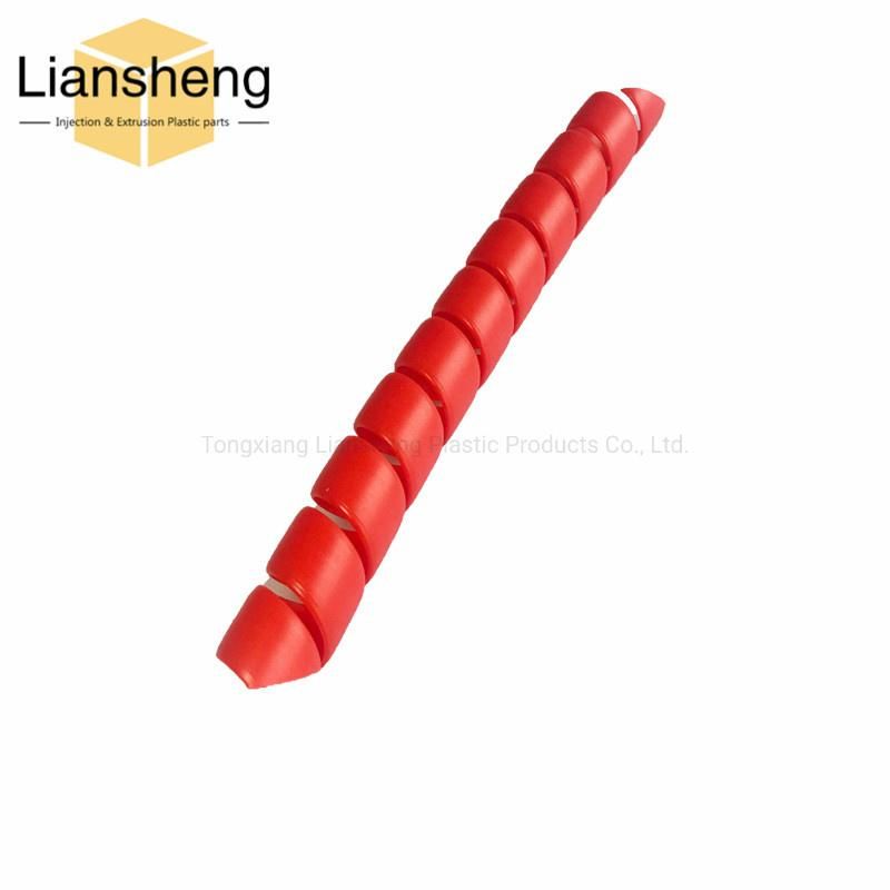 DIY Length Spiral Cable Wrap Polyethylene Expandable Abrasion Protector Wire Sleeve