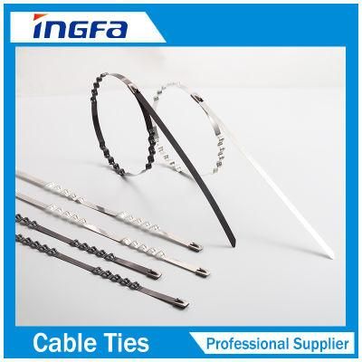 High Quality Self-Locking Spring Type Stainless Steel Cable Ties