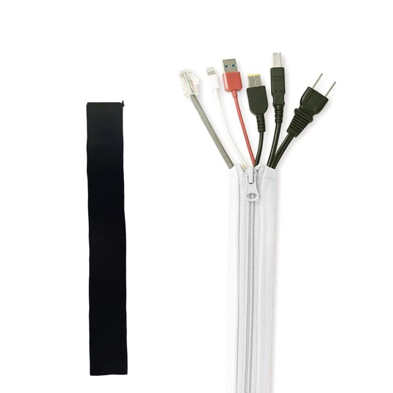 Reusable Zipper Cable Tidy Sleeving for Cable Management