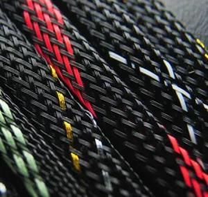Expandable Braided Hose Applied for Wire Cable Sleeve Protection Pet PA Fabric 9001