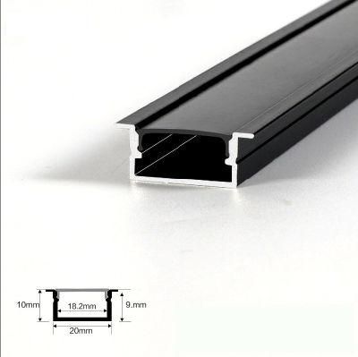 Strip Aluminium Profiles LED Display Brushed Aluminum Photo Frame Extrusion Profile Light Channel