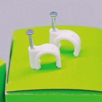 Hot Sale RoHS Approved White 4mm-50mm Machining Links Price Wiring Harness Circle Cable Clip 4mm-14mm
