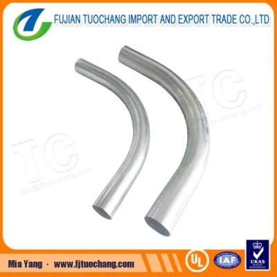 Galvanized Steel Electrical EMT 90 Degree Elbows Bends