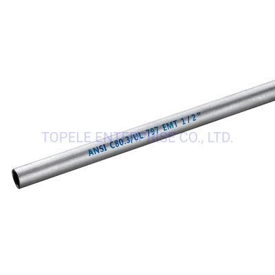 Hot Sale EMT Electrical Metallic Tubing Conduit Pipe with UL Certificate