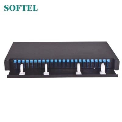 48 Core 19&quot; Rack Mounted Fiber Optical Distribution Frame ODF