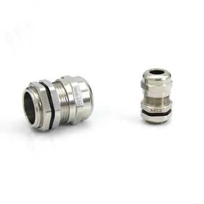 IP68 M12 Metal Brass Cable Gland