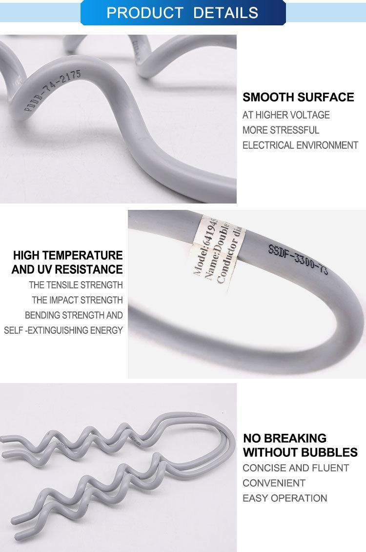 PVC Insulator Double Line Tie
