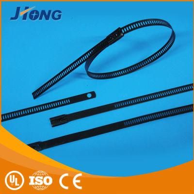 Ladder Type Sprayed Stainless Steel Cable Tie Multi Lock Type