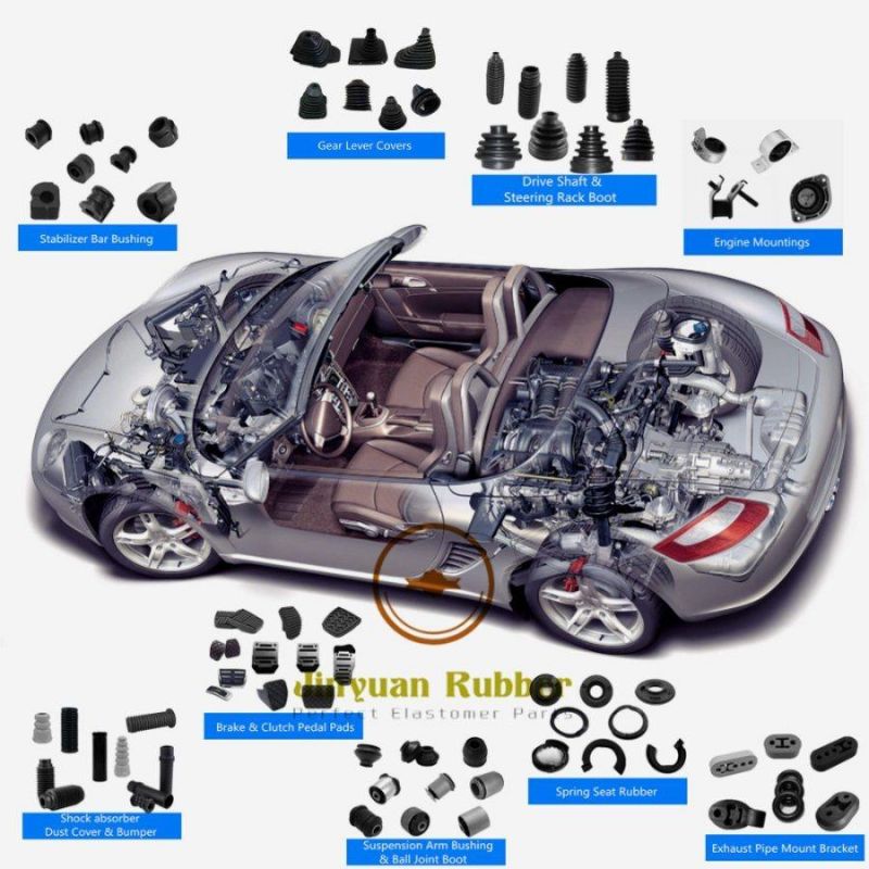 Rubber Protecting Bush Car Wire Harness Sheath for Car Parts Accessories