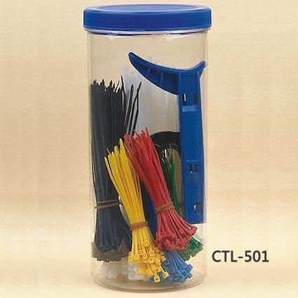 Super Market Best Seller Assorted Cable Ties Packed in PVC Tube