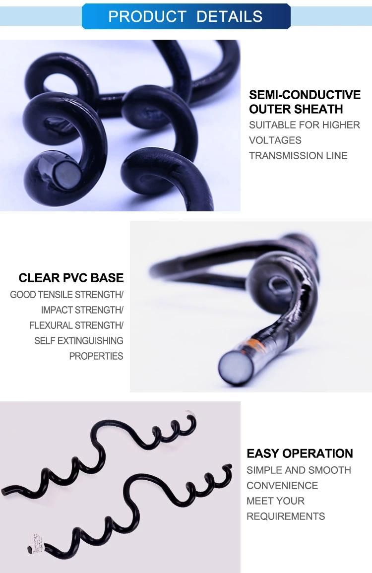 New Product Semi-Conductive Plastic Side Tie Overhead Line Fitting