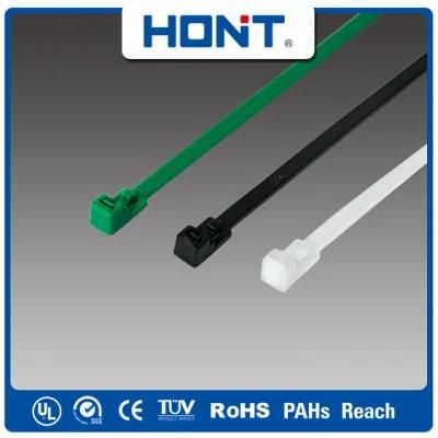 High Quality 4.8X200 Releasable Nylon Cable Ties with SGS