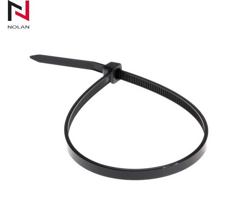 Best Factory Price Nylon66 Cable Tie Black 8" Inch Electrical Nylon Strap Cable Ties Self-Locking Zip Ties White in Stock