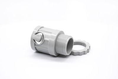 Conduit Fitting 20mm 25mm LSZH Male Locking Flex Conduit Adaptor