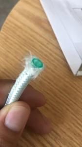 Good Quality Glass Filament Braid Sleeve Hose Applied for Protecting Cable Wire
